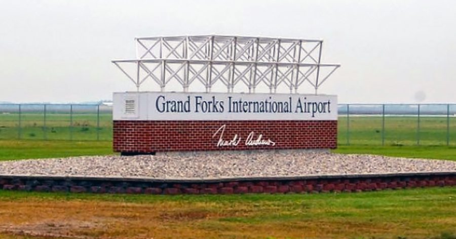 Grand Forks International Airport Welcome Sign | Visit Grand Forks